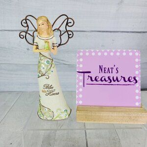 Pavilion Gift 2010 Perfectly Paisley BLESS THIS HOME Handmade 7" Resin Figurine